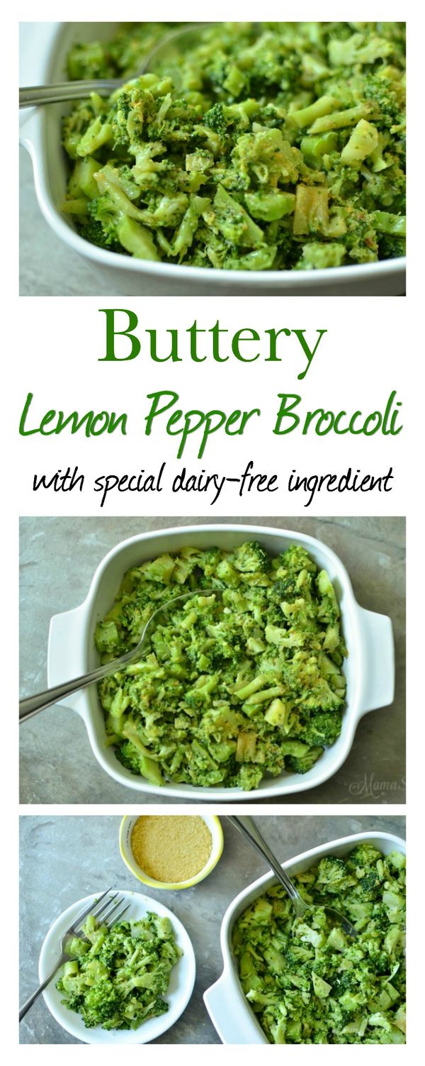 Buttery Lemon Pepper Broccoli