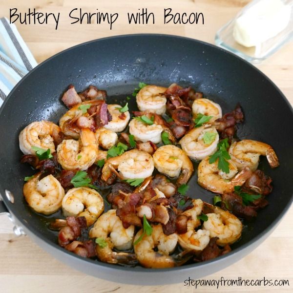 Buttery Shrimp with Bacon