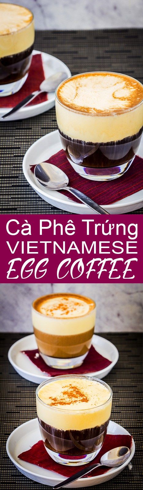 Cà Phê Trứng - Vietnamese Egg Coffee