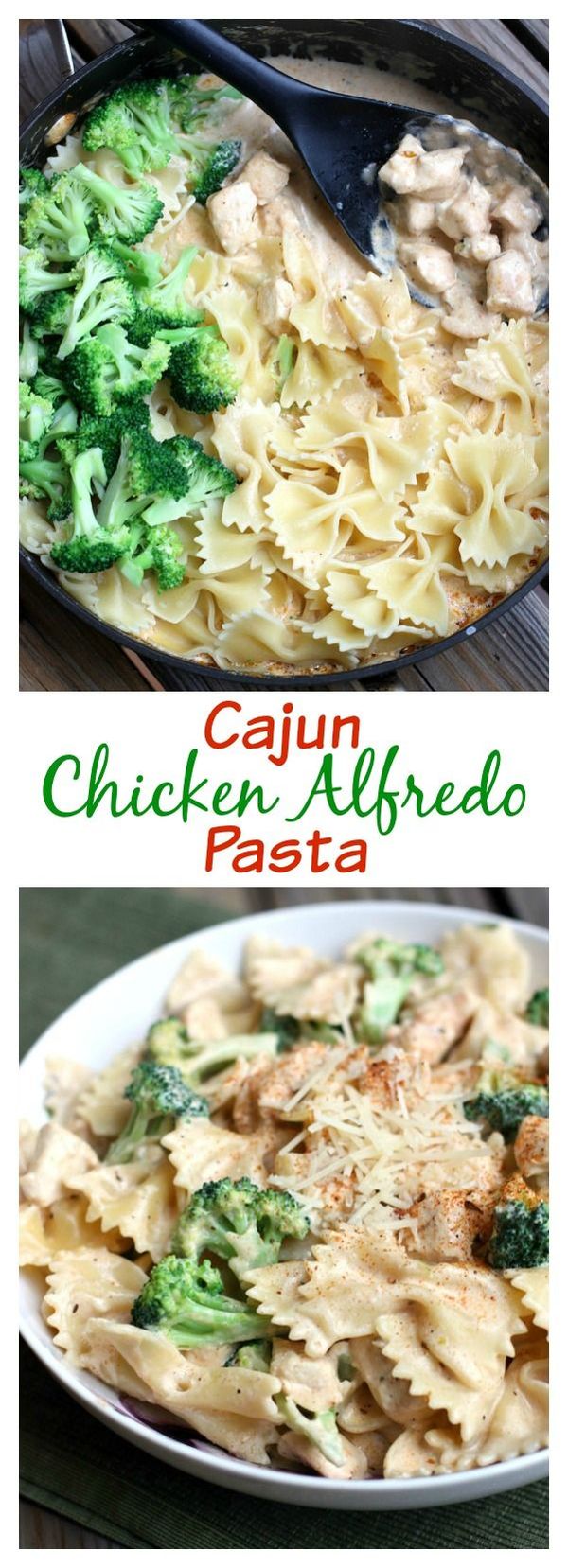 Cajun Chicken Alfredo Pasta