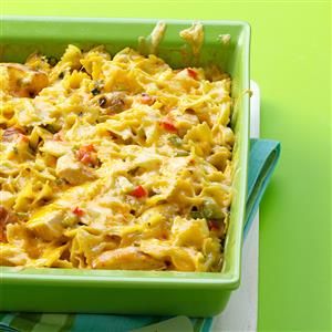 Cajun Chicken Pasta Bake