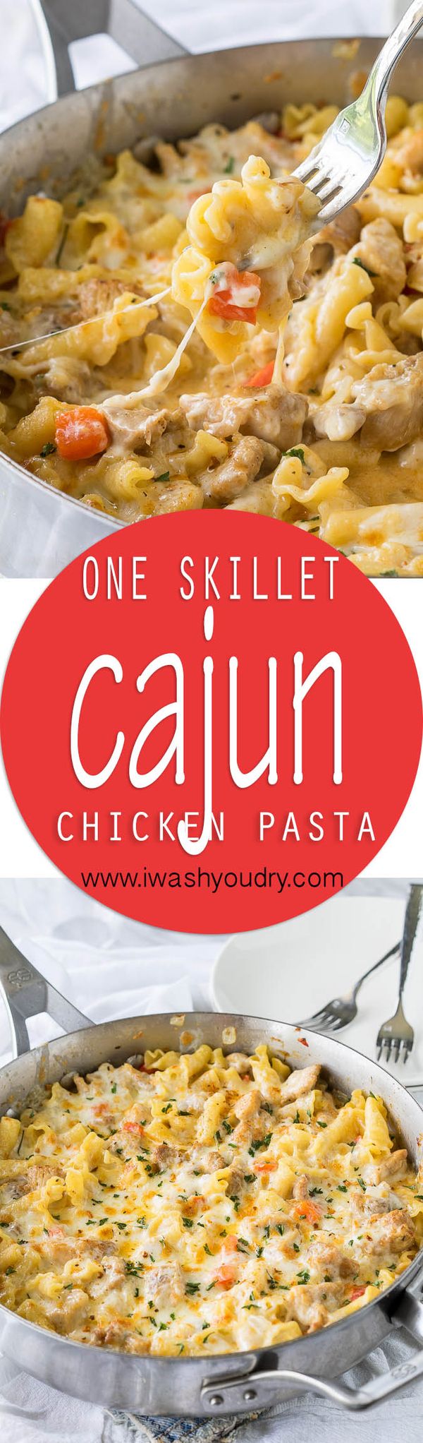 Cajun Chicken Pasta Skillet