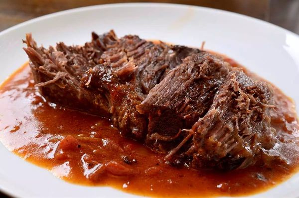 Cajun Pot Roast with Tomato Gravy