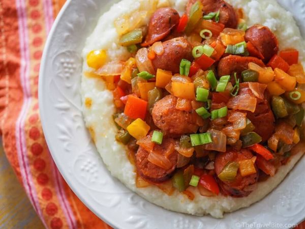 Cajun Sausage & Grits