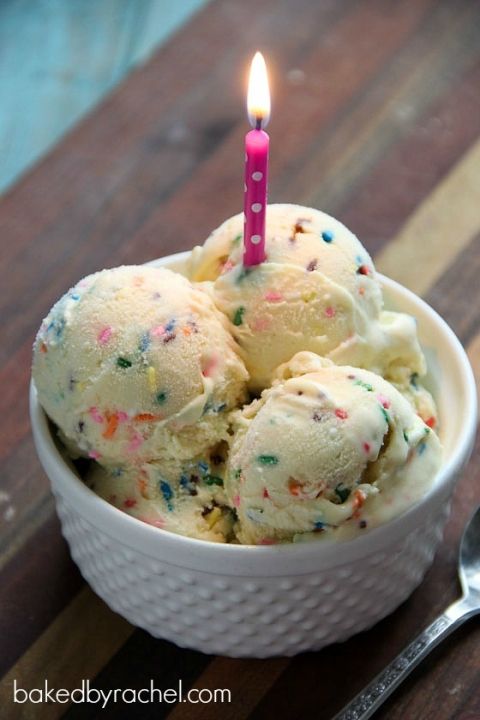 Cake Batter Funfetti Ice Cream