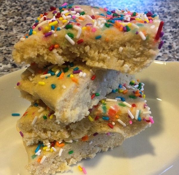 Cake Batter Protein Bars