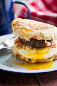 Campfire Breakfast Burger