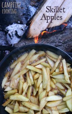 Campfire Skillet Apples