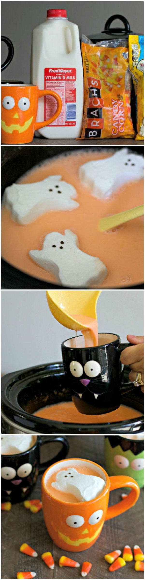 Candy Corn Hot Chocolate