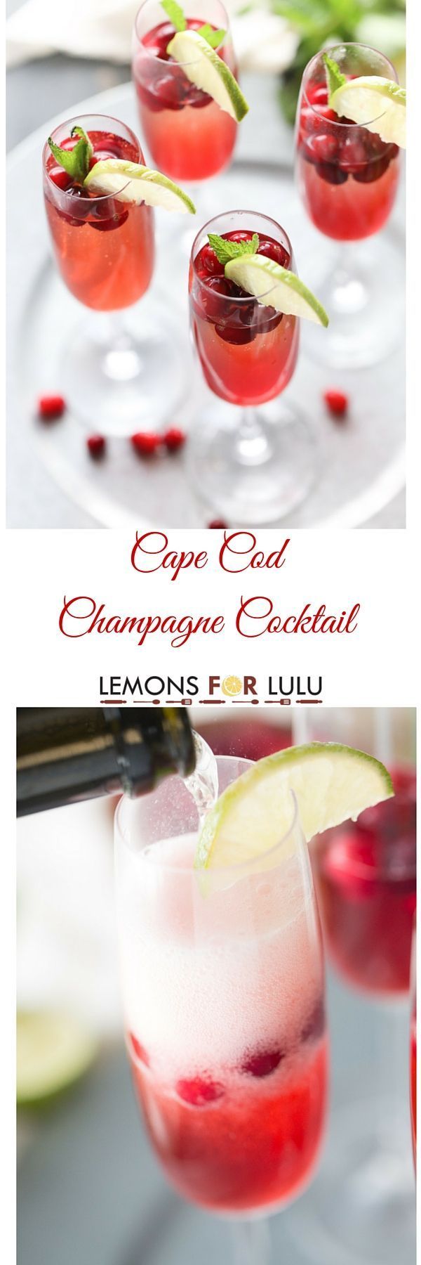 Cape Cod Champagne Cocktail