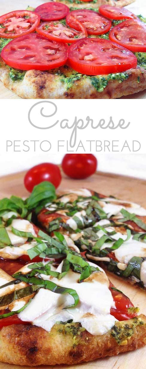 Caprese Pesto Pizza