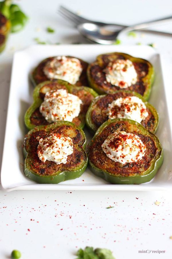 Capsicum Masala Tikki