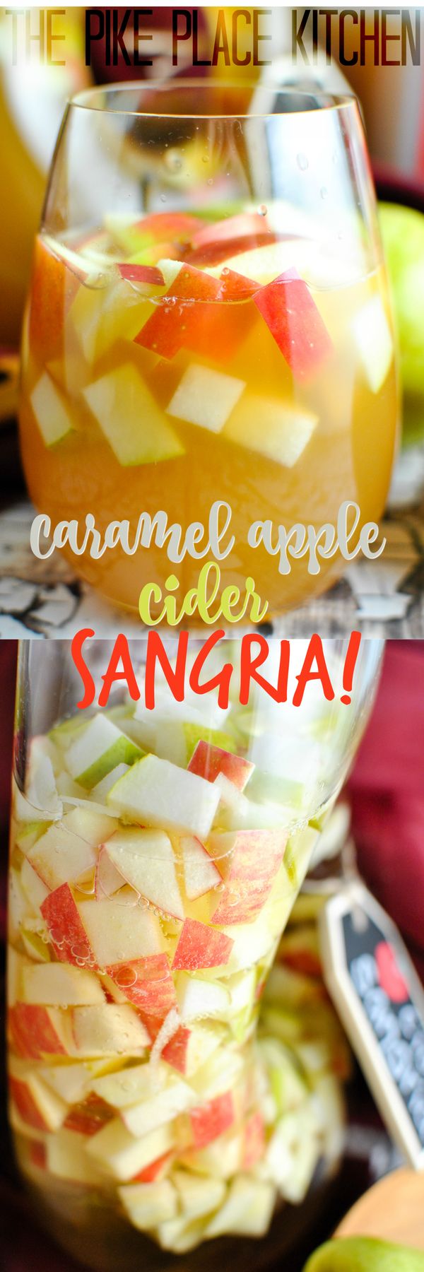 Caramel Apple Cider Sangria