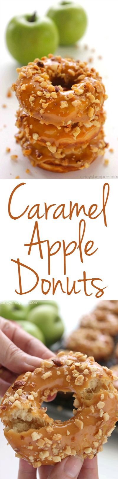 Caramel Apple Donuts