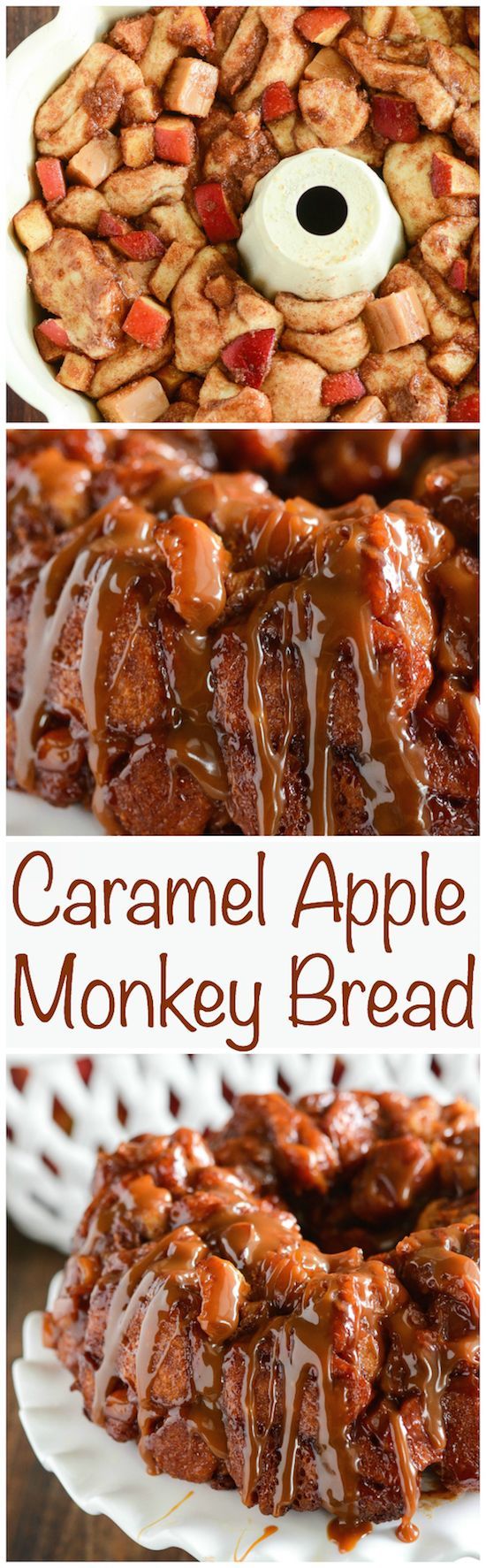 Caramel Apple Monkey Bread