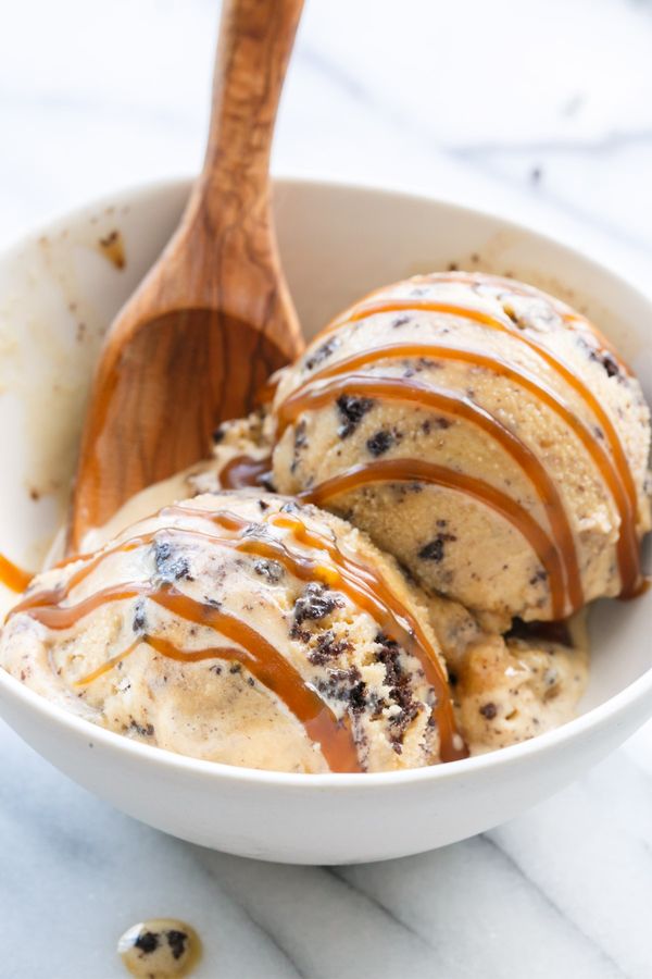 Caramel Cookie Crunch Ice Cream