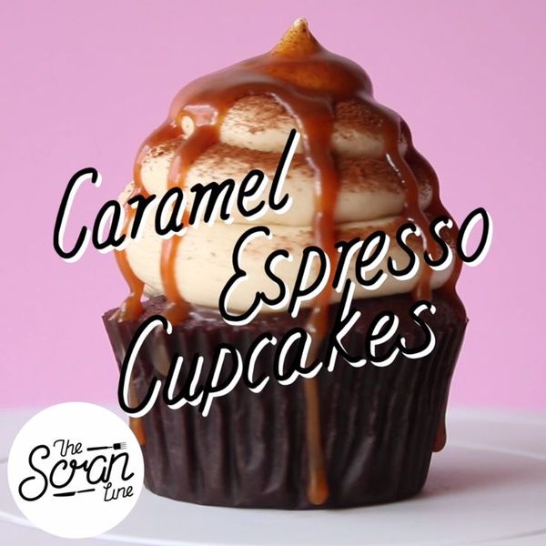 Caramel Espresso Cupcakes