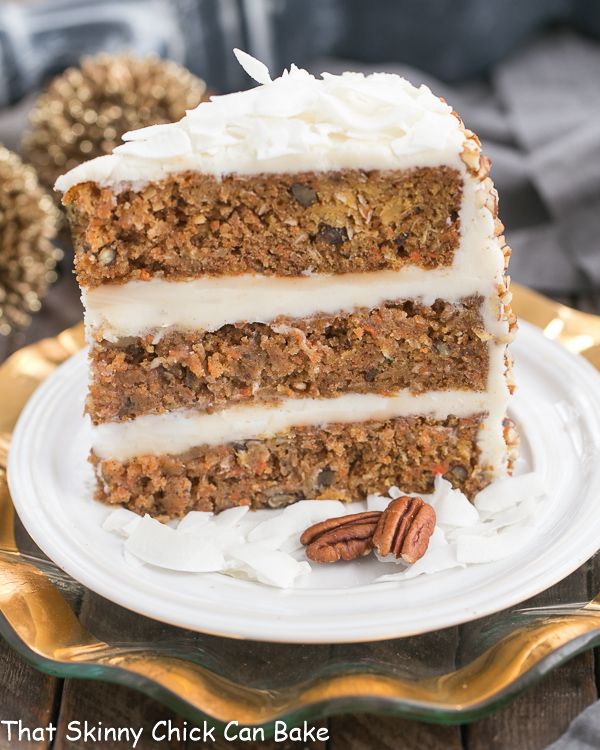 Caramel Filled Carrot Cake