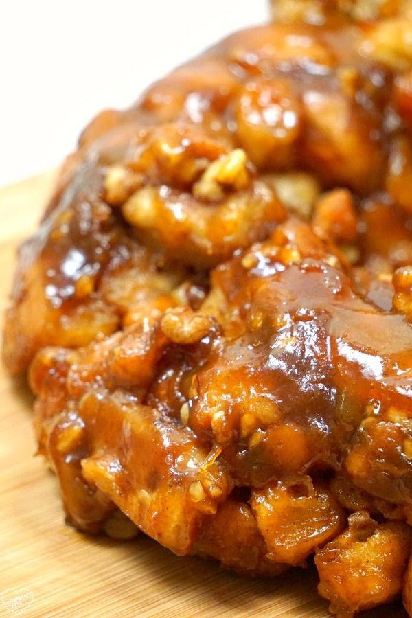 Caramel pumpkin monkey bread