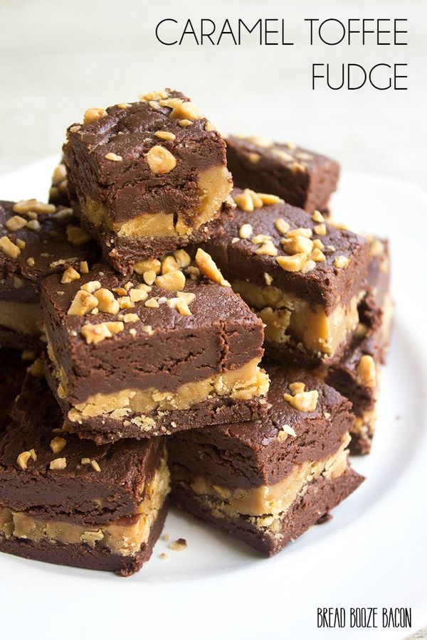 Caramel Toffee Fudge