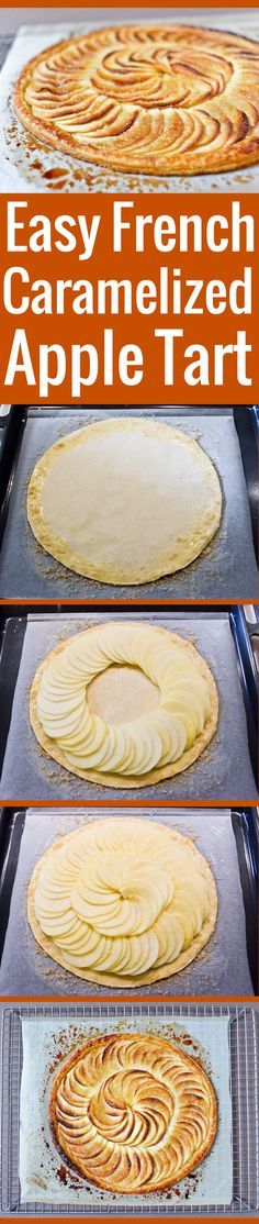 Caramelized Apple Tarte Fine