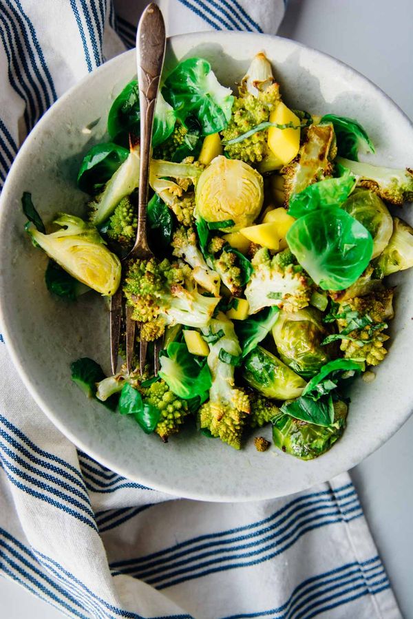 Caramelized fish sauce brussels sprouts