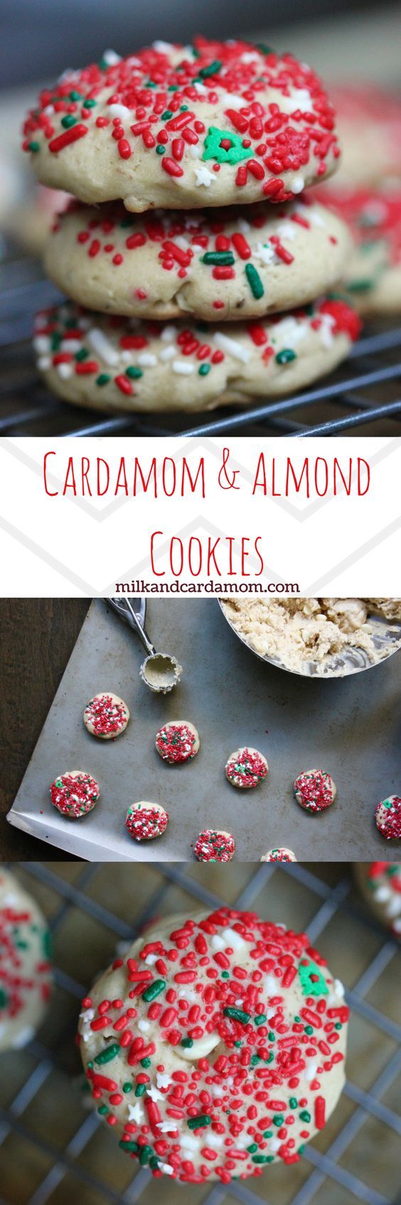 Cardamom and Almond Cookies