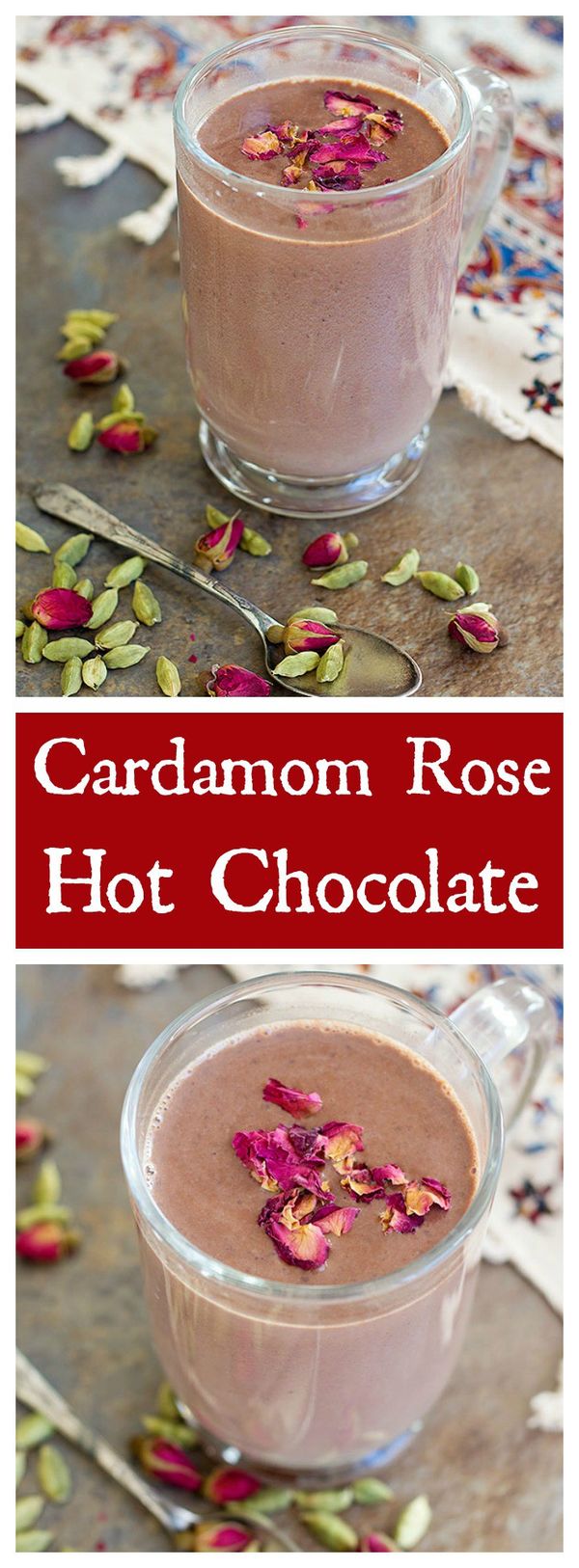 Cardamom Rose Hot Chocolate – Iran in a cup