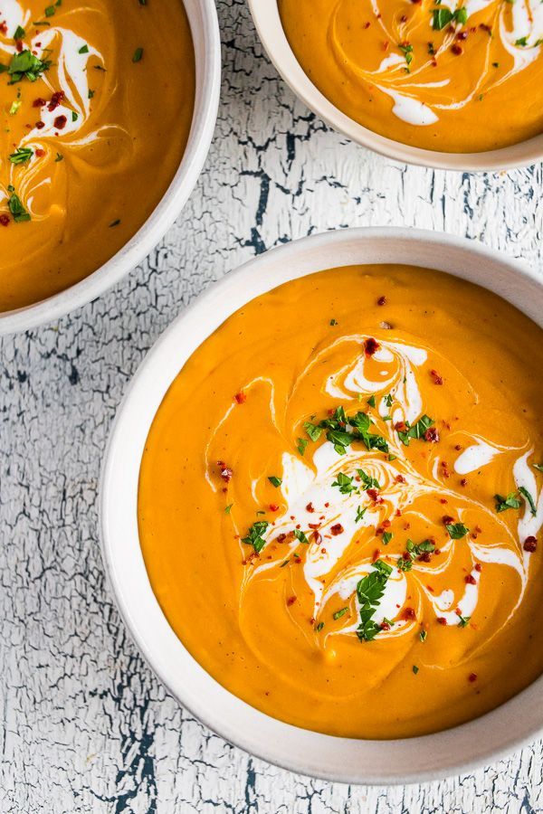 Carrot Red Lentil Carrot Soup