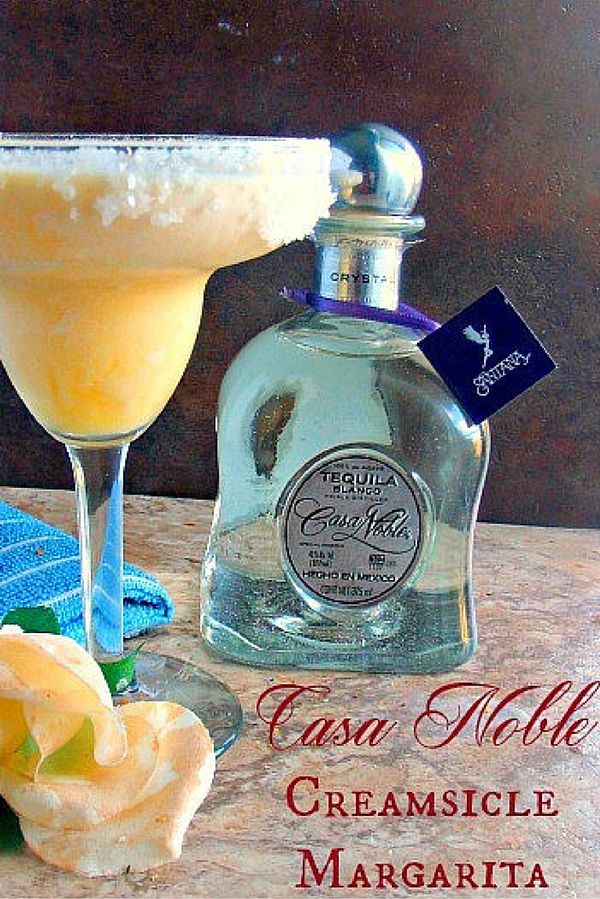 Casa Noble Creamsicle Margarita #TequilaDay