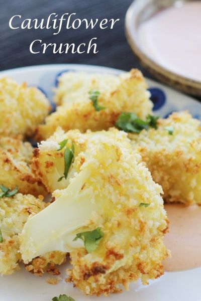 Cauliflower Crunch Bites