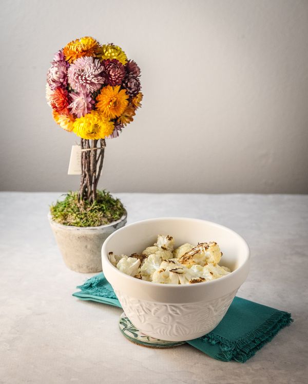 Cauliflower with a Coconut Curry Sauce