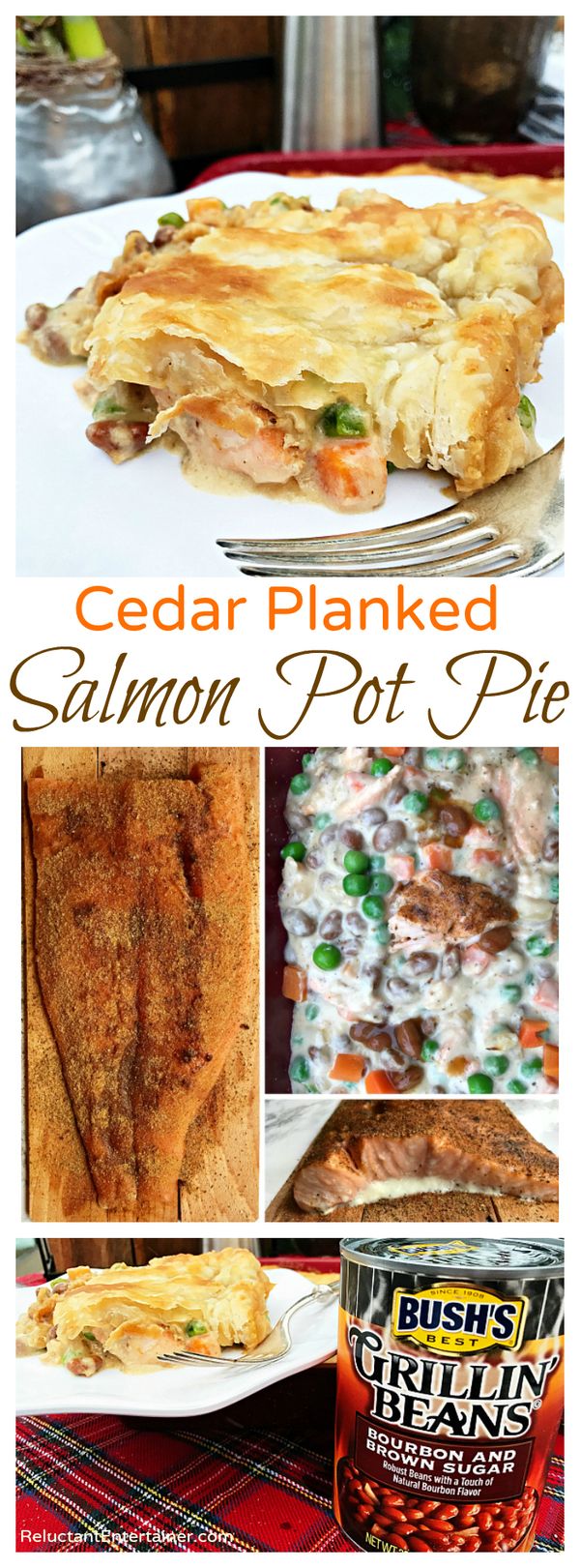 Cedar Planked Salmon Pot Pie