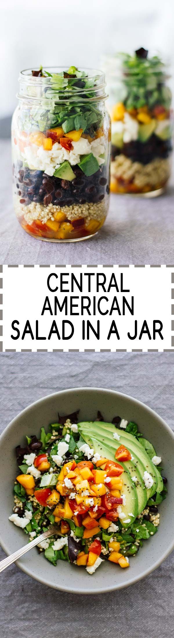 Central American Salad In A Jar