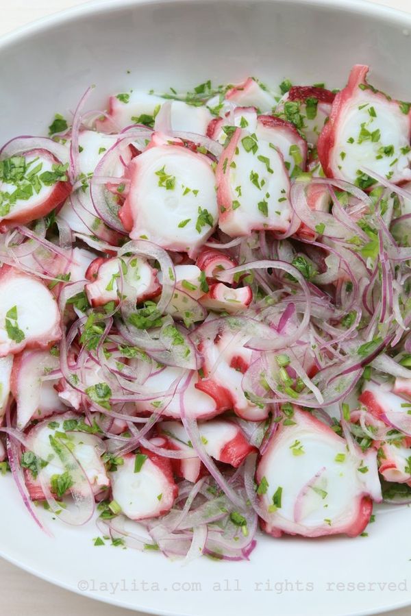 Ceviche De Pulpo 