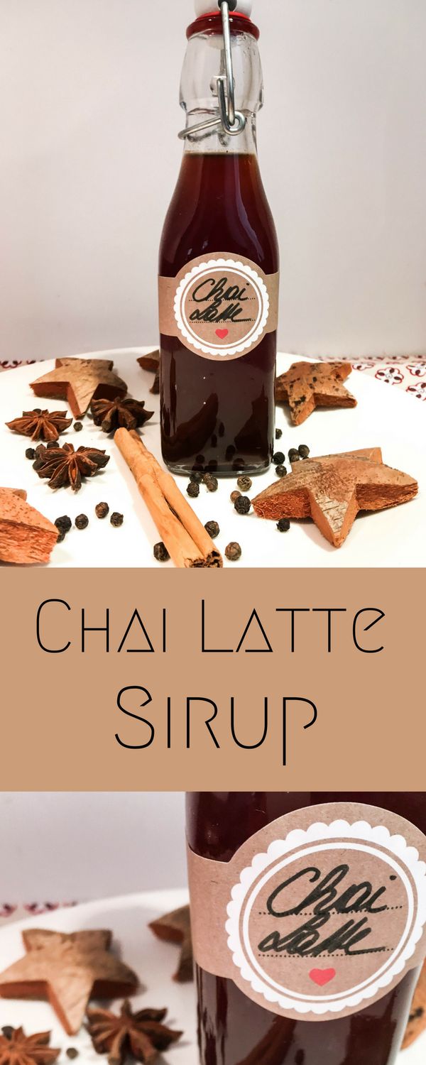 Chai Latte Sirup