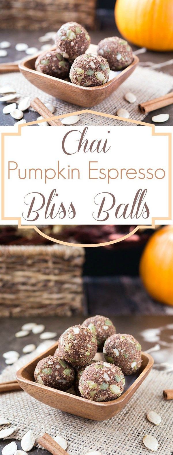 Chai Pumpkin Espresso Bliss Balls