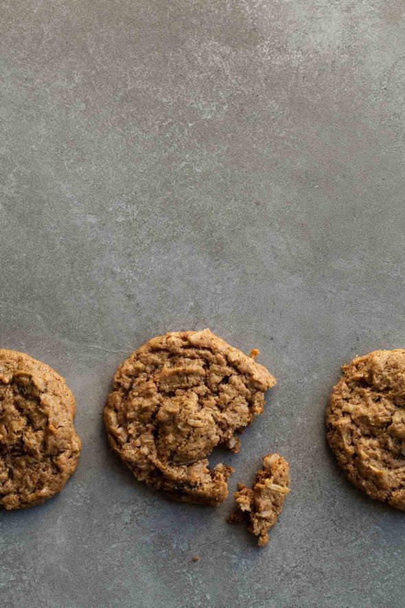 Chai Spice No-Oatmeal Raisin Cookies (Vegan, Paleo