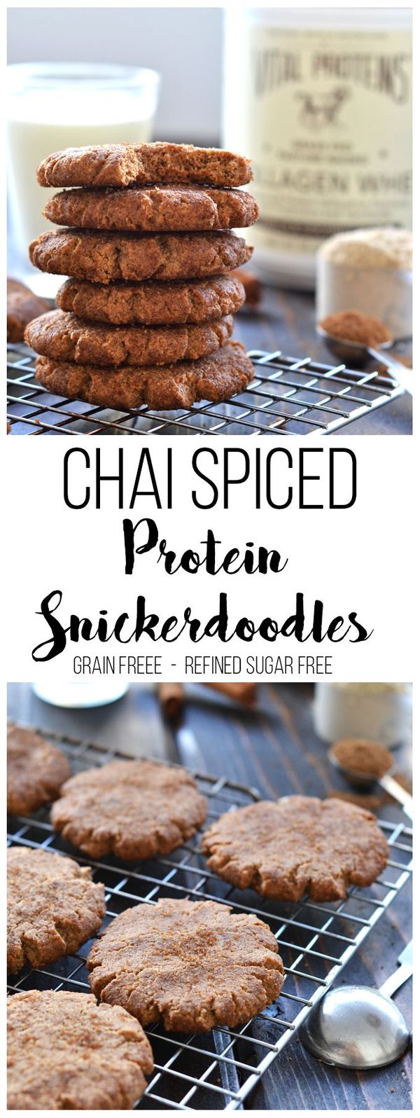 Chai Spiced Protein Snickerdoodles