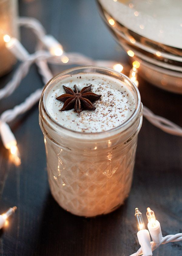 Chai-Spiced Vegan Eggnog