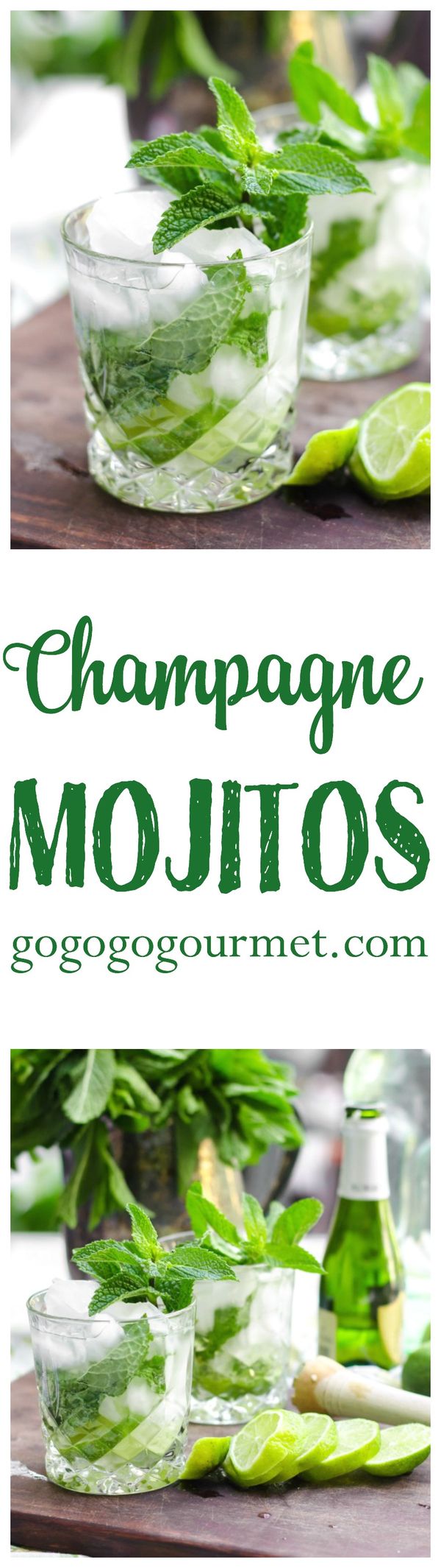 Champagne Mojitos