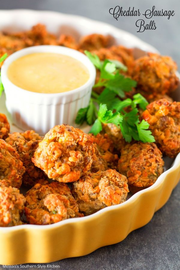 Cheddar Sausage Balls