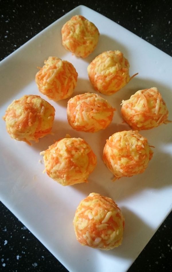 Cheese and Carrot Balls