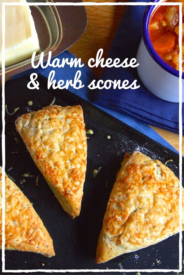 Cheese and herb scones