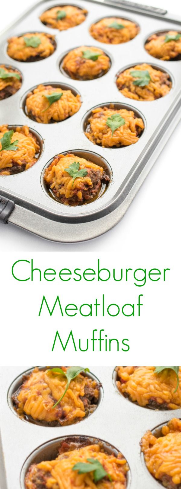 Cheeseburger Meatloaf Muffins