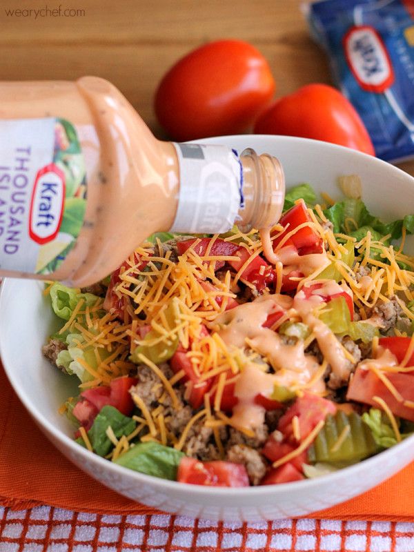 Cheeseburger Salad