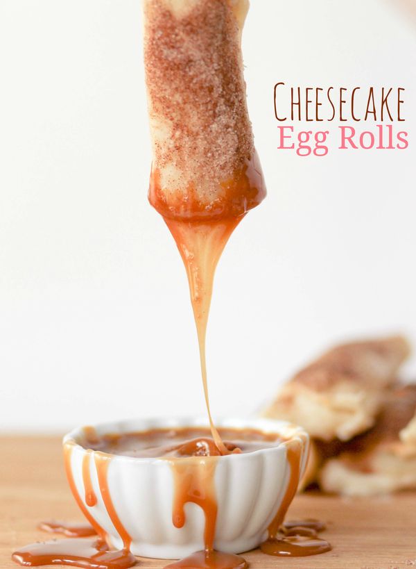 Cheesecake Egg Rolls