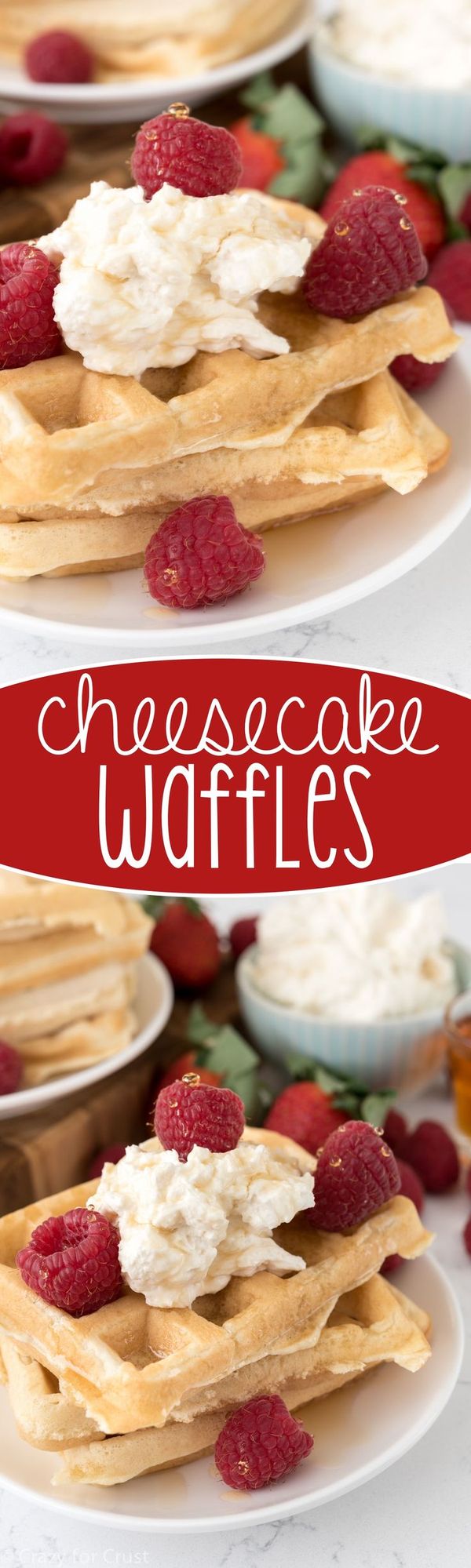 Cheesecake Waffles