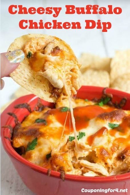 Cheesy Buffalo Chicken Dip