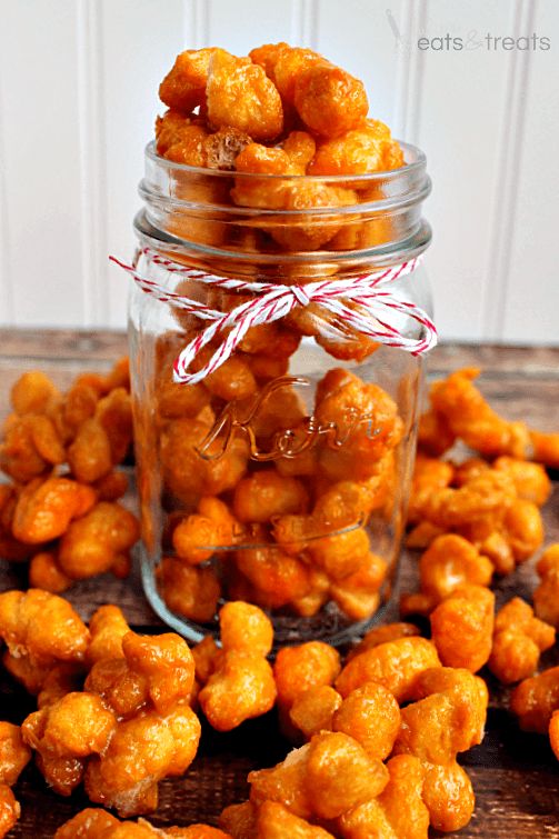 Cheesy Caramel Puff Corn